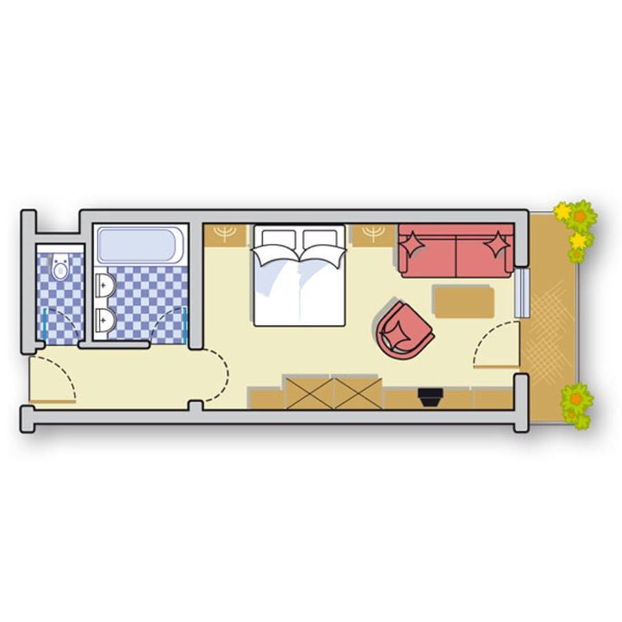 ריד אים אוברינטל Familien Hotel Mozart חדר תמונה
